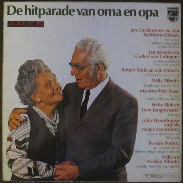 Various - De Hitparade Van Oma En Opa (LP) 46584 Vinyl LP Hoes: Goede Staat / Vinyl: Goede Staat   