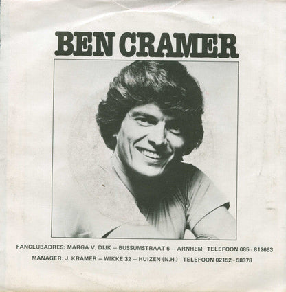 Ben Cramer - Oh Luister Toch 17434 Vinyl Singles Vinyl Goed / Hoes Goed