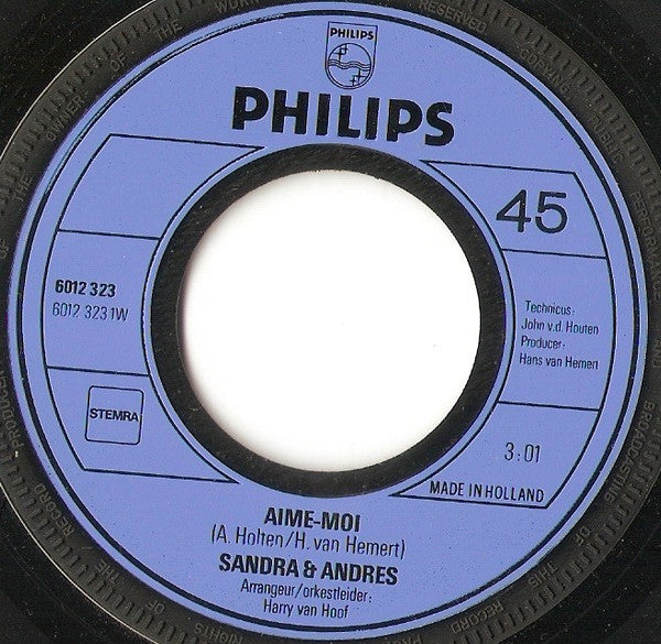 Sandra &amp; Andres – Aime-Moi (Love Me) 31984