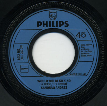 Sandra & Andres - Mama Mia 41535 Vinyl Singles Vinyl Goed / Hoes Generic