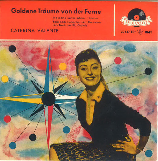 Caterina Valente - Goldene Träume Von Der Ferne 42343 Vinyl Singles Vinyl Goed / Hoes Goed