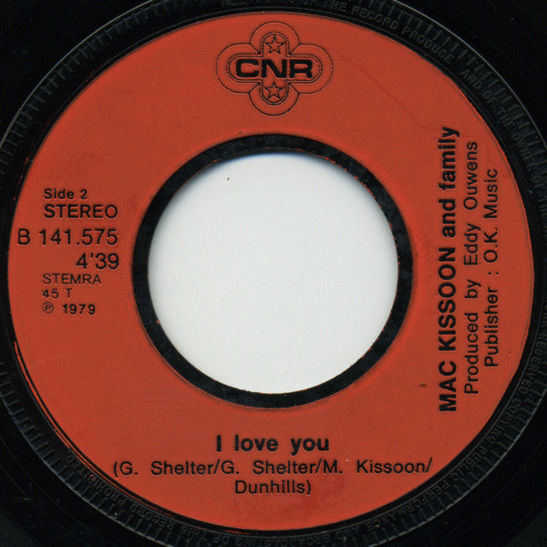 Mac Kissoon & Family - Love And Understanding 32051 Vinyl Singles Vinyl Goed / Hoes Generic