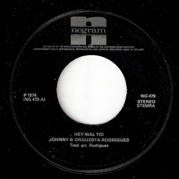 Johnny &amp; Orquesta Rodrigues – Hey Mal Yo 16426