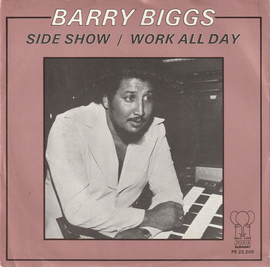 Barry Biggs - Side Show 29398 Vinyl Singles Vinyl Zeer Goed / Hoesje Goed "VINYLSINGLES.NL"