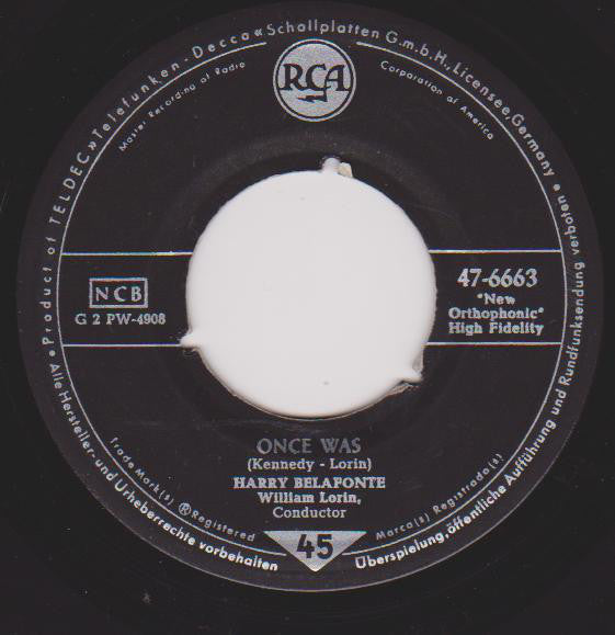 Harry Belafonte - Jamaica Farewell Vinyl Singles Vinyl Zeer Goed / Hoesje Generic "VINYLSINGLES.NL"