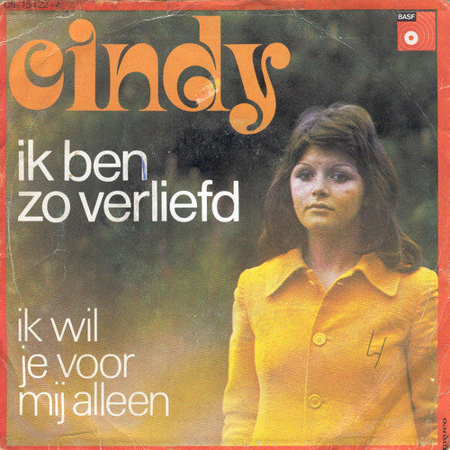Cindy - Ik Ben Zo Verliefd 42194 Vinyl Singles Vinyl Goed / Hoes Goed
