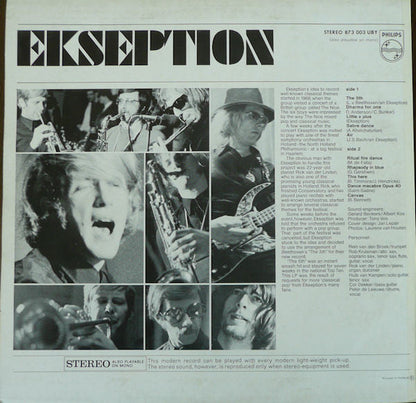 Ekseption - Ekseption (LP) 51391 Vinyl LP Vinyl Zeer Goed / Hoesje Goed "VINYLSINGLES.NL"
