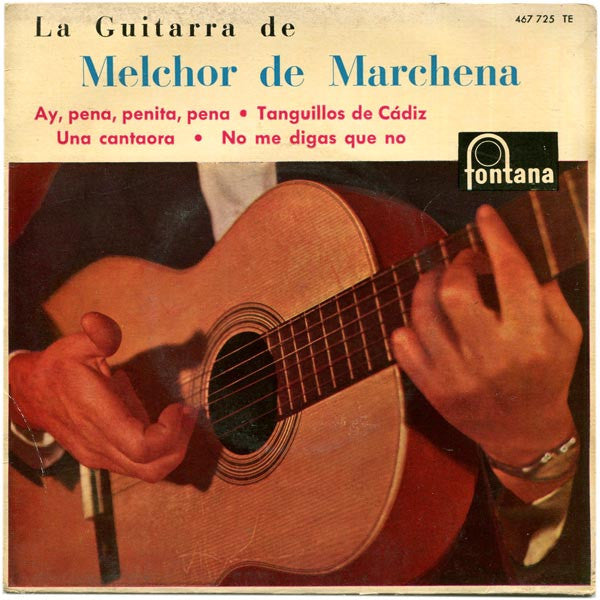 Melchor De Marchena - Ay, Pena Penita, Pena 41100 Vinyl Singles EP Vinyl Goed / Hoes Goed