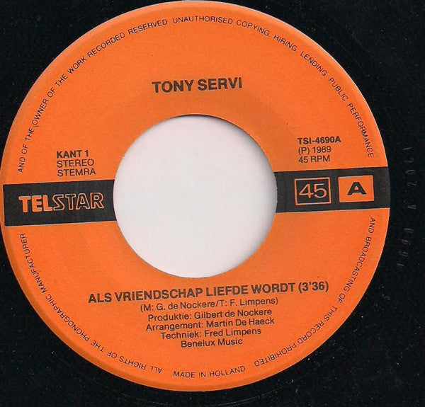 Tony Servi – Wenn aus Freundschaft Liebe wird 18749