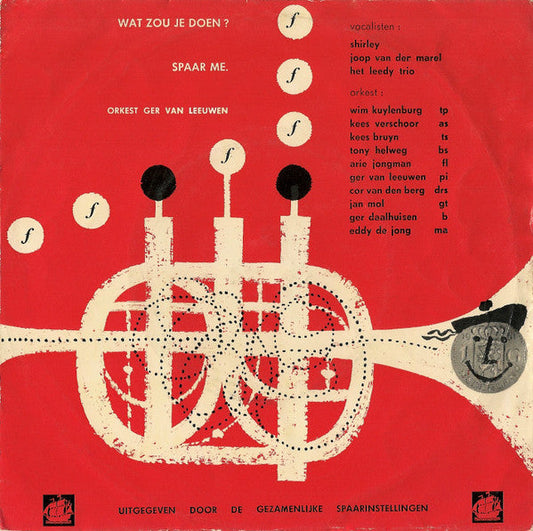 Shirley / Joop van der Marel &amp; The Leedy Trio - Spaar Me 18094