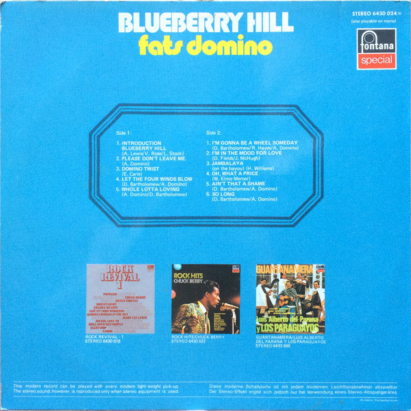 Fats Domino – Fats Domino (LP) 50377