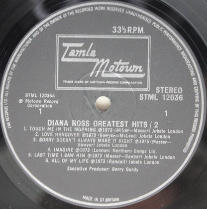 Diana Ross – Diana Ross' Greatest Hits (LP) 46636