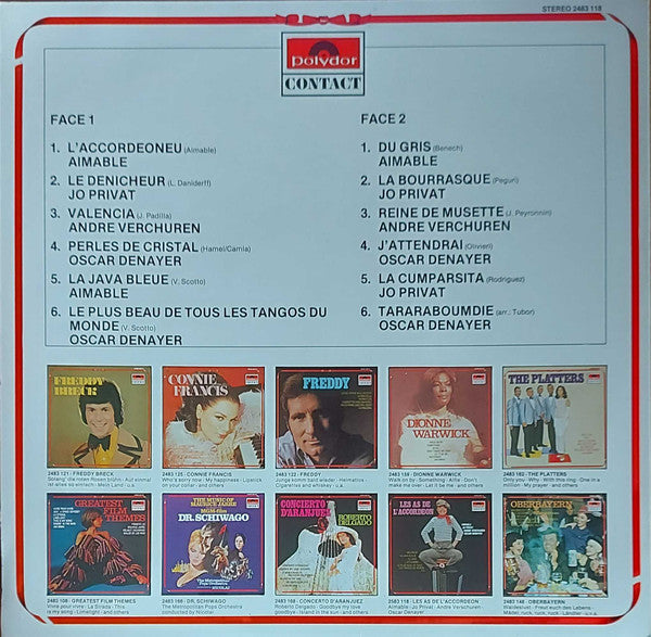 Verschiedene - Les As De L'Accordeon (LP) 40237