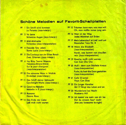 Stefan Dorano Und Die Larson-Boys / Orchester Lothar Nakat ‎- Cafe Oriental / Vaya Con Dios 21431