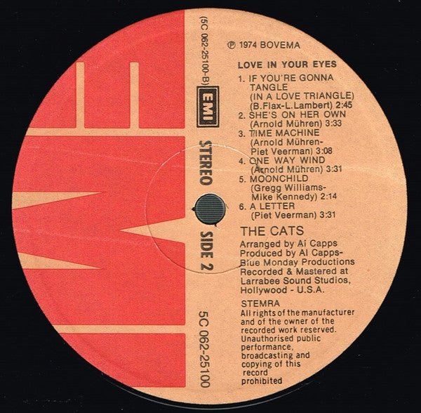 Cats - Love In Your Eyes (LP) 47022