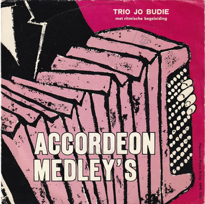 Trio Jo Budie - Accordeon Medley's 42182 Vinyl Singles Vinyl Goed / Hoes Goed