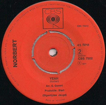 Paul Severs / Norbert - Every Person / Yeah 23922