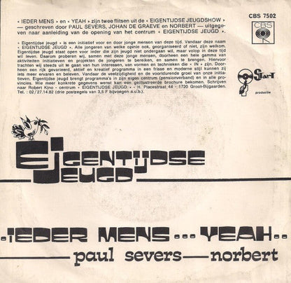 Paul Severs / Norbert - Every Person / Yeah 23922