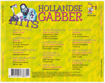 Various - Hollandse Gabber Hits (CD) 70525 Compact Disc Goede Staat