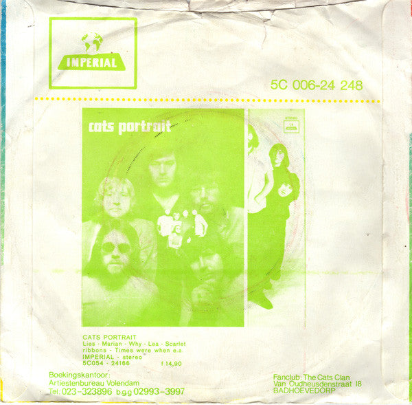 Cats - Where Have I Been Wrong 42584 Vinyl Singles Vinyl Zeer Goed / Hoesje Goed "VINYLSINGLES.NL"