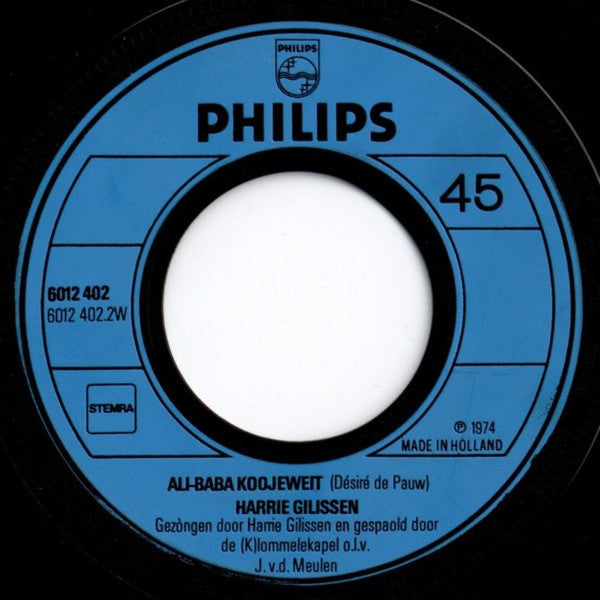 Harrie Gilissen - Pak Uuch Vas Vinyl Singles Vinyl Zeer Goed / Hoesje Goed "VINYLSINGLES.NL"