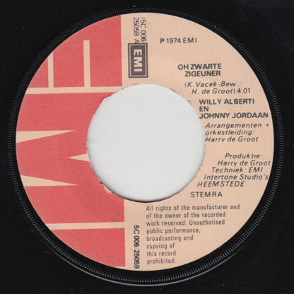 Willy Alberti and Johnny Jordaan - Oh, Black Gypsy 36021