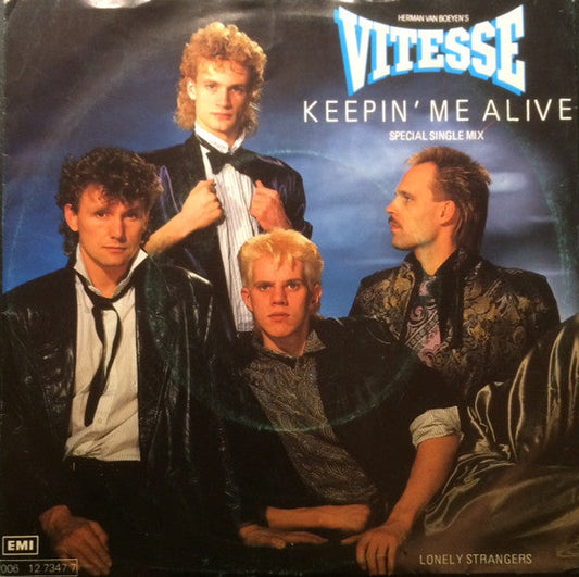 Herman Van Boeyen's Vitesse - Keepin' Me Alive Vinyl Singles Media VG / Sleeve G "VINYLSINGLES.NL"