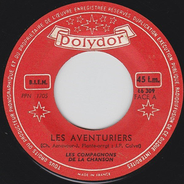 Compagnons De La Chanson - Les Aventuriers (EP) 04258