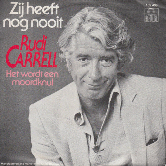 Rudi Carrell - Zij Heeft Nog Nooit 04878 Vinyl Singles Vinyl Goed / Hoes Goed
