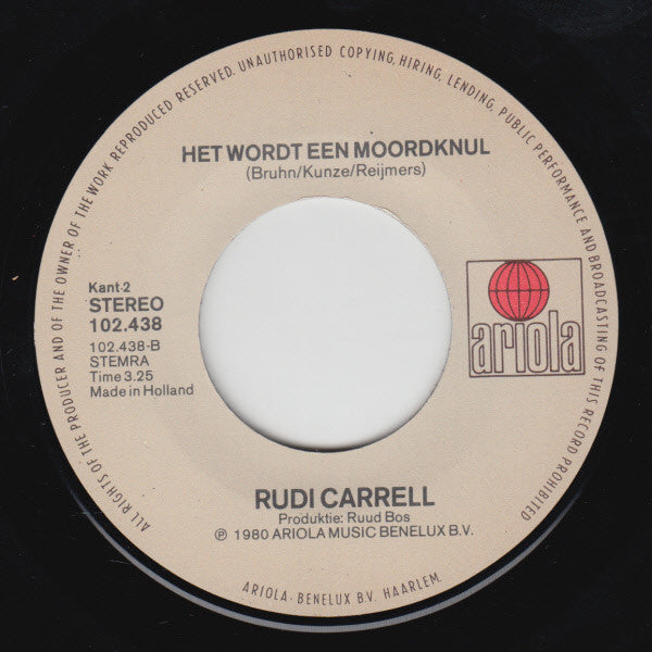 Rudi Carrell - Zij Heeft Nog Nooit 04878 Vinyl Singles Vinyl Goed / Hoes Goed