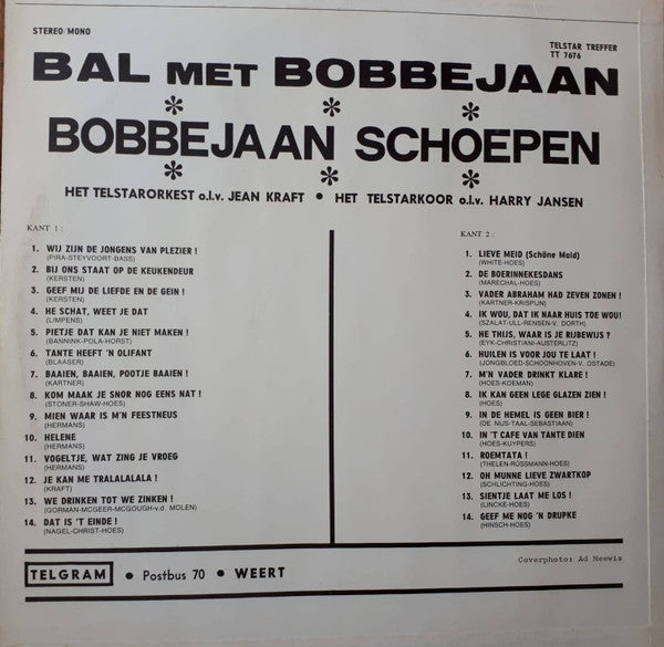 Bobbejaan Schoepen - Bal Met Bobbejaan (LP) 52233 Vinyl LP Vinyl Goed / Hoes Goed