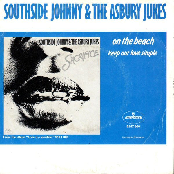 Southside Johnny & The Asbury Jukes - On The Beach 41896 Vinyl Singles Vinyl Goed / Hoes Goed