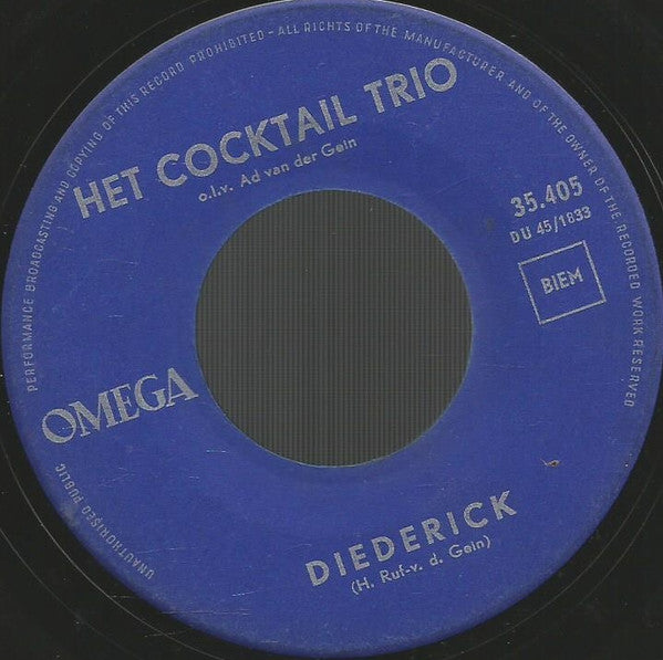 Cocktail Trio - Harry, The Hairy Monkey 29519