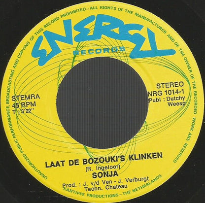 Sonja - Let The Buzukis Sound 14608
