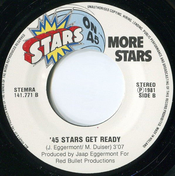 Stars On 45 - More Stars 41147 Vinyl Singles Vinyl Goed / Hoes Goed