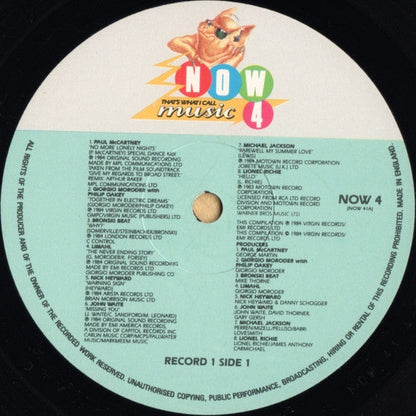 Various - Now That's What I Call Music 4 (LP) 51764 Vinyl LP Dubbel Vinyl Goed / Hoes Zie Foto