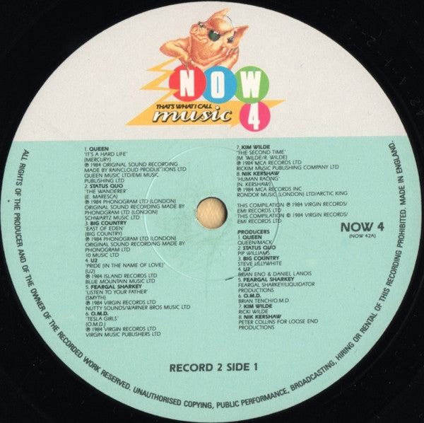 Various - Now That's What I Call Music 4 (LP) 51764 Vinyl LP Dubbel Vinyl Goed / Hoes Zie Foto