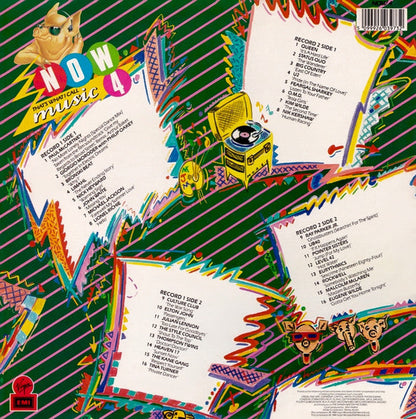 Various - Now That's What I Call Music 4 (LP) 51764 Vinyl LP Dubbel Vinyl Goed / Hoes Zie Foto