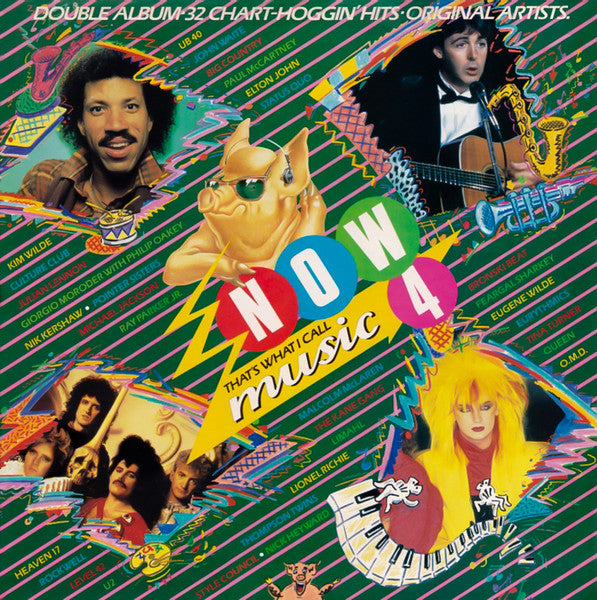 Various - Now That's What I Call Music 4 (LP) 51764 Vinyl LP Dubbel Vinyl Goed / Hoes Zie Foto