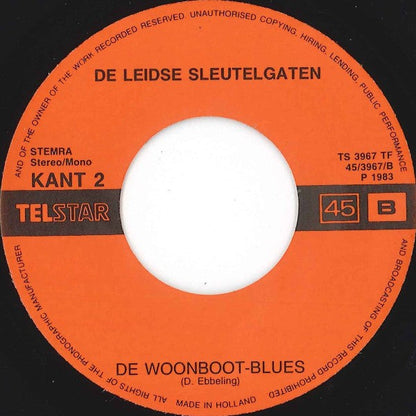 Leidse Sleutelgaten - Joke Stop Met Koken 43163 Vinyl Singles Vinyl Goed / Hoes Goed