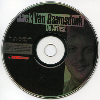 Jack van Raamsdonk - De Artiest (CD) 70605 Compact Disc Goede Staat