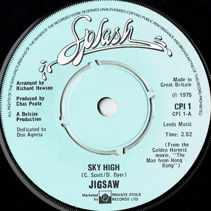 Jigsaw - Sky High 11026 Vinyl Singles Vinyl Goed / Hoes Generic