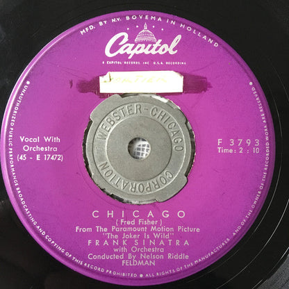 Frank Sinatra - All The Way 34577 Vinyl Singles Vinyl Zeer Goed / Hoesje Generic "VINYLSINGLES.NL"