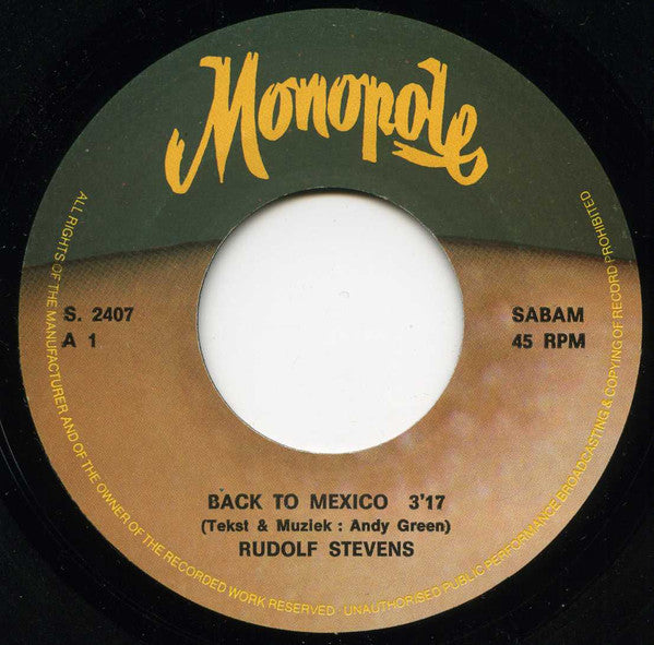 Rudolf Stevens - Back To Mexico 31633