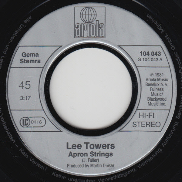Lee Towers - Schürzenschnüre 03920