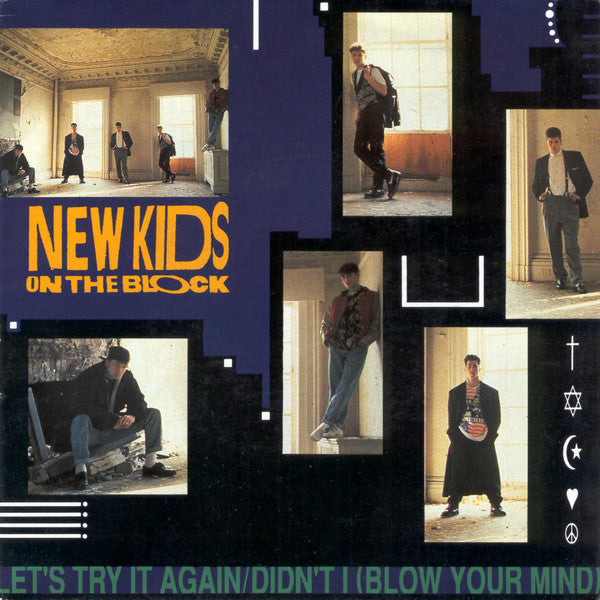 New Kids On The Block - Let's Try It Again 20150 Vinyl Singles Vinyl Goed / Hoes Goed