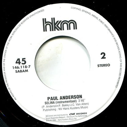 Paul Anderson - Selina 30752 33050 37058