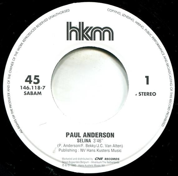 Paul Anderson - Selina 30752 33050 37058