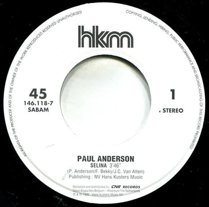 Paul Anderson - Selina 30752 33050 37058