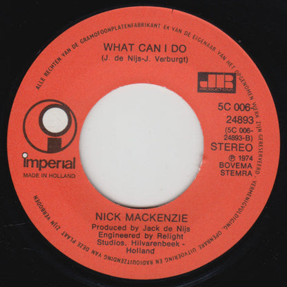 Nick MacKenzie - Peaches On A Tree 42097 Vinyl Singles Vinyl Goed / Hoes Generic